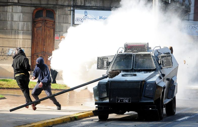 Zamieszki w Chile po proteście w sprawie bezpłatnych studiów