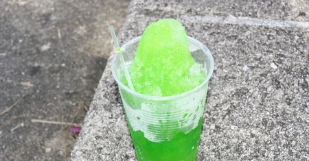 Lizaki lodowe o smaku limonkowym
