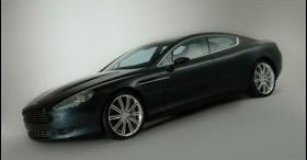 Czterodrzwiowy Aston Martin