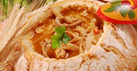 Flaki wołowe w rosole