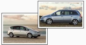 Opel Zafira II kontra Ford S-Max