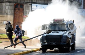 Zamieszki w Chile po proteście w sprawie bezpłatnych studiów