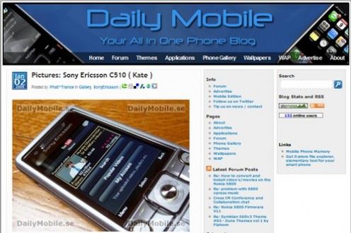 Sony Ericsson Kate jako C510 po raz drugi