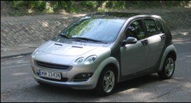 Smart ForFour
– bystry Mercedesik