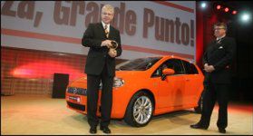 Fiat Grande Punto zdobył „Złotą kierownicę 2005”