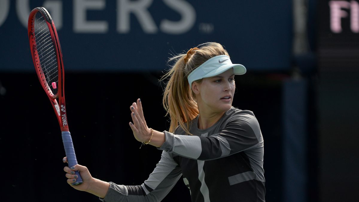 Eugenie Bouchard (Photo by Anatoliy Cherkasov/NurPhoto via Getty Images)