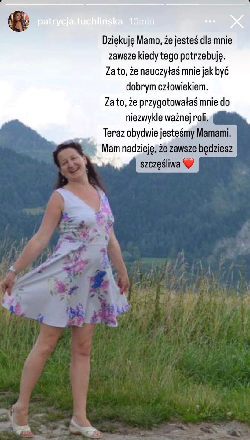 Patrycja Tuchlińska pokazała mamę. Złożyła życzenia w dniu jej święta 