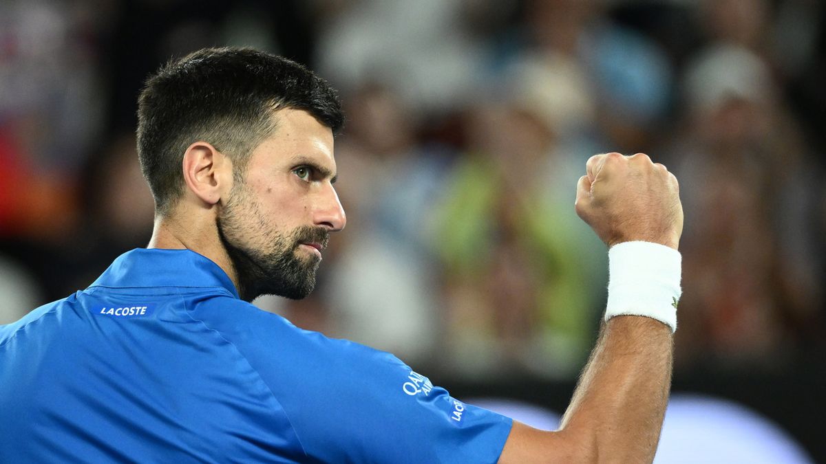 PAP/EPA / JOEL CARRETT / Na zdjęciu: Novak Djoković