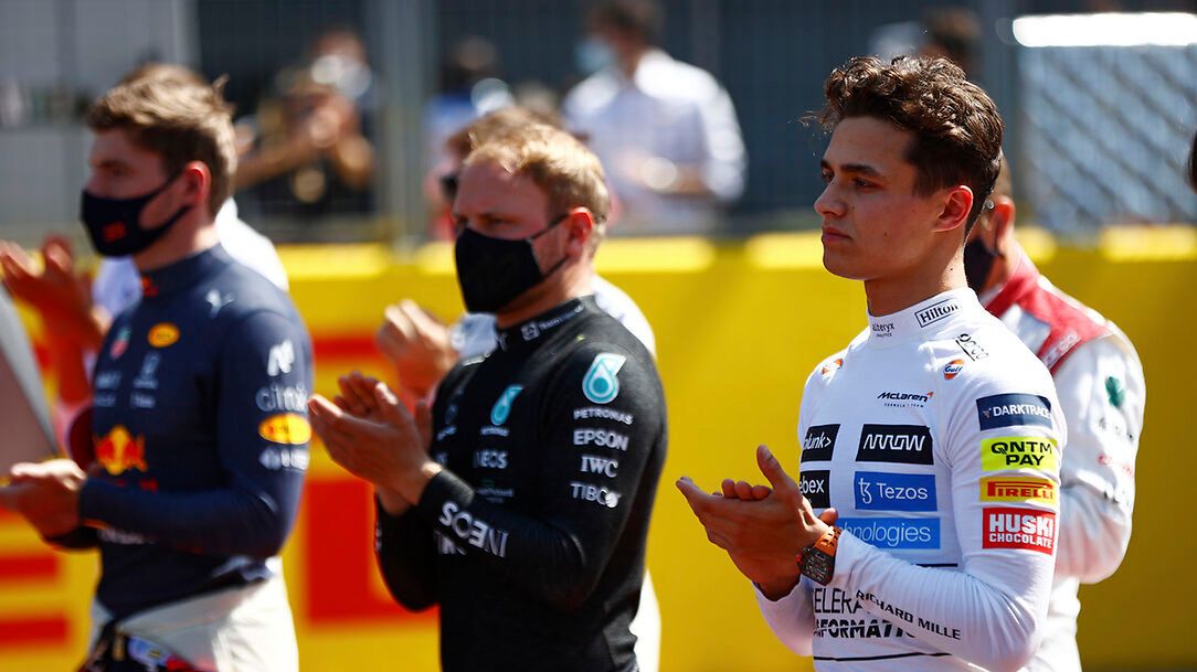 Zdjęcie okładkowe artykułu: Materiały prasowe / McLaren / Na zdjęciu: Lando Norris (pierwszy z prawej)