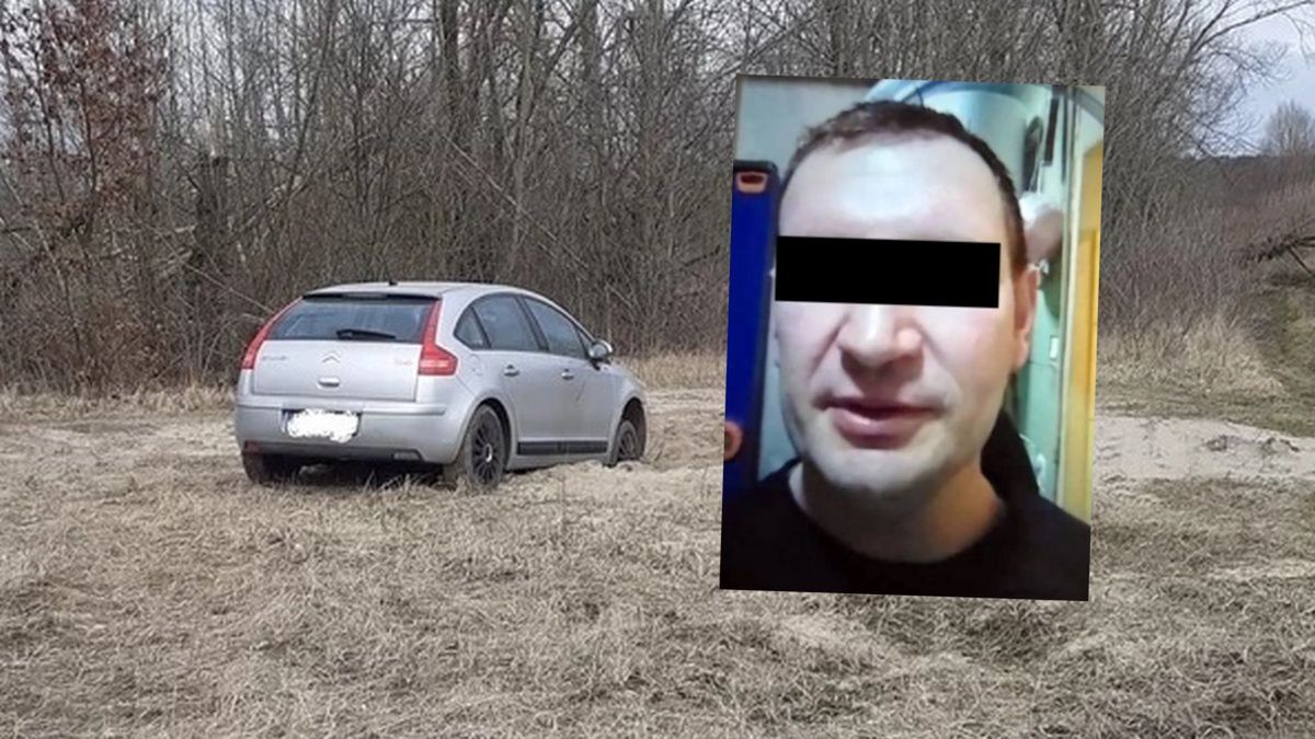 Porzucony samochód ojca zamordowanego 8-latka