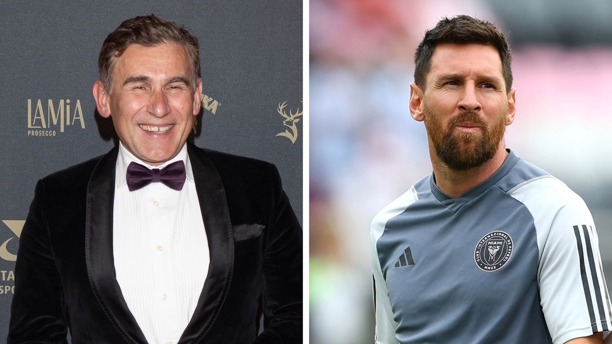 Robert Korzeniowski i Lionel Messi (Getty Images/Megan Briggs)