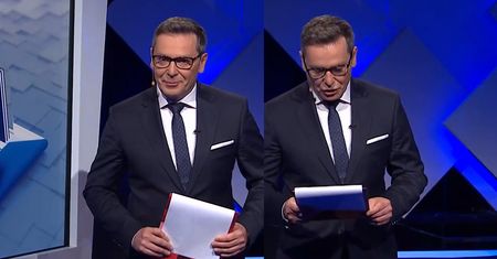 Zawiesił głos i spojrzał w notatki. Złożył Tuskowi kuriozalne życzenia