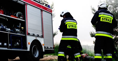 Tragiczna interwencja strażaków. Ratowali jednego ze swoich druhów