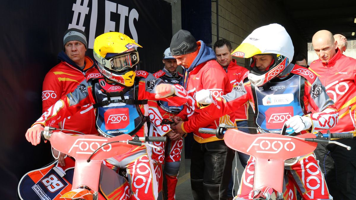 WP SportoweFakty / Łukasz Trzeszczkowski / Fogo Power: Emil Sajfutdinow, Jarosław Hampel