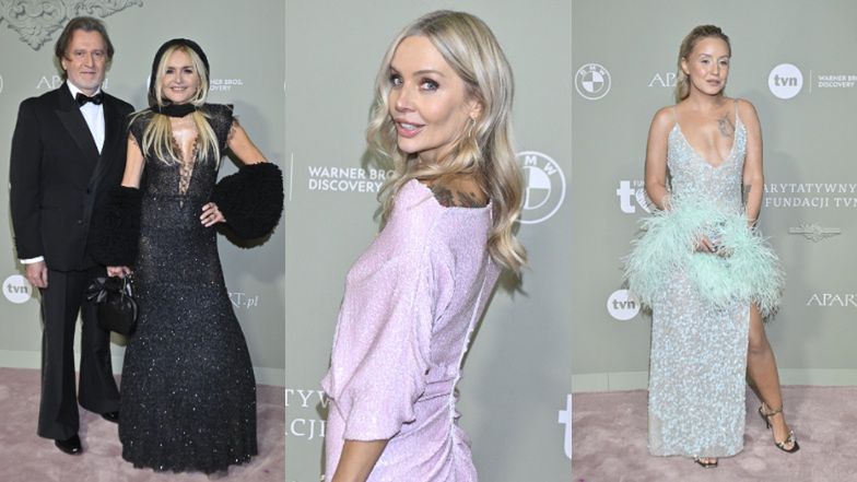 Gwiazdy na balu Fundacji TVN