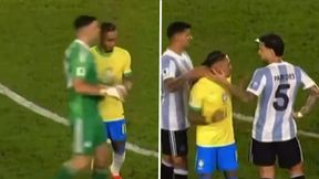Skandal podczas meczu Argentyny z Brazylią. Raphinha dostał w twarz