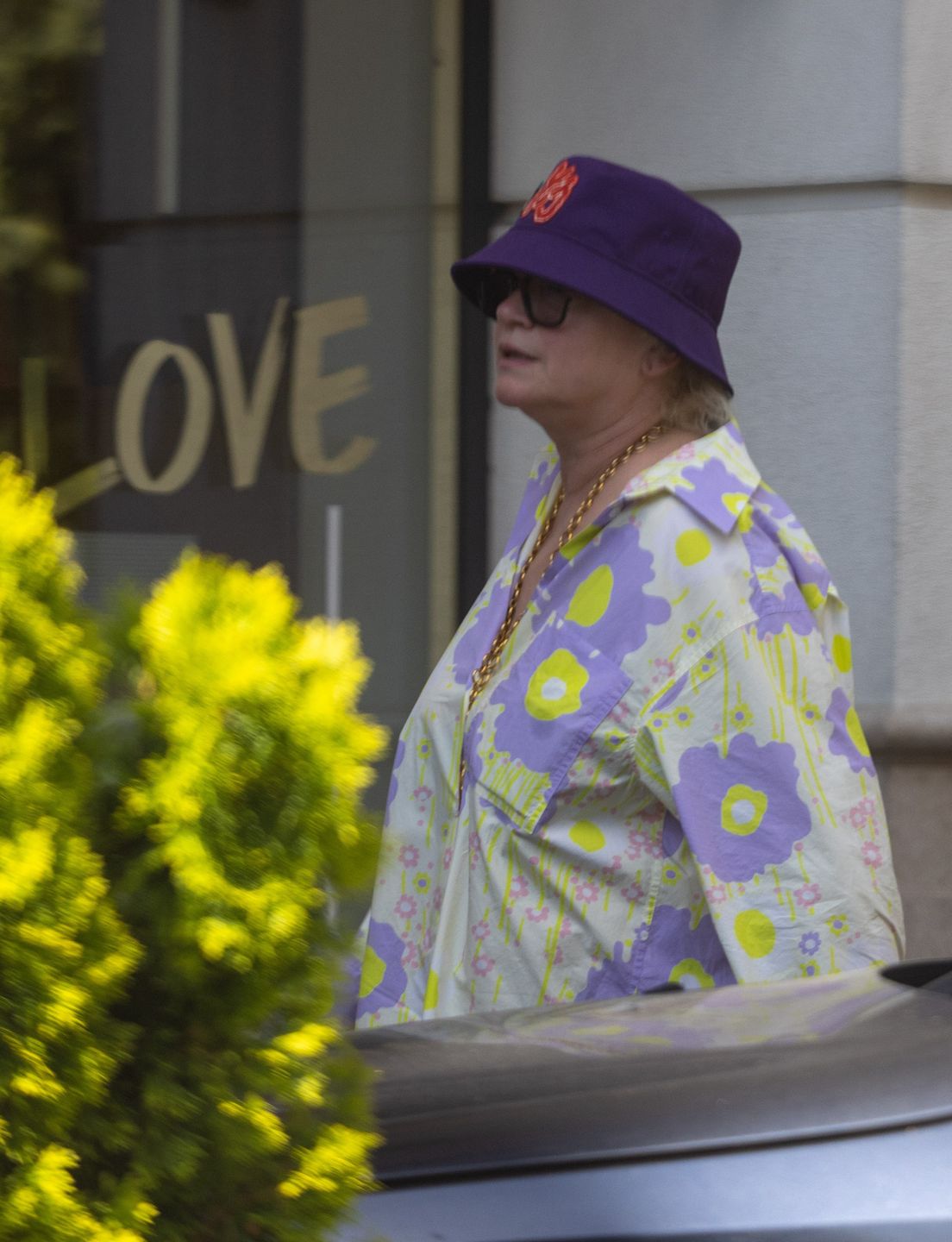 Naturalna Katarzyna Figura "przyłapana" na mieście