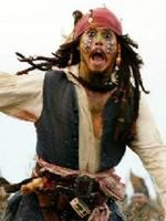 Jack Sparrow. Pirat nieco ekscentryczny z zamiłowaniem do rumu i złota