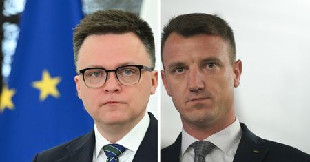Wyprosił go Hołownia. Poseł ma za sobą incydent, miał obrażać policjantów