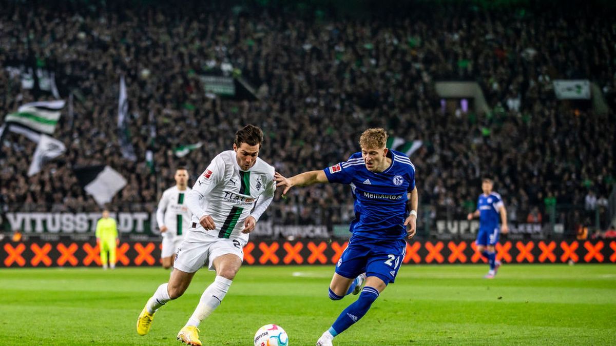 Mecz Borussia M'gladbach - Schalke 04 Gelsenkirchen