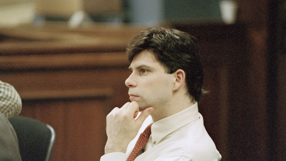 Lyle Menendez podczas procesu