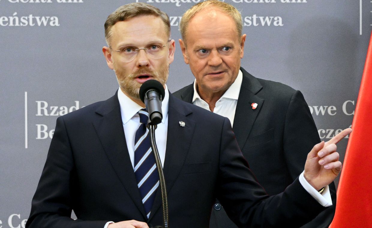 "Trzy potężne ciosy". Bogucki uderza w Tuska