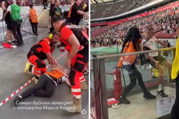 Białoruski raper na Narodowym. Sceny z koncertu jak sceny z armagedonu