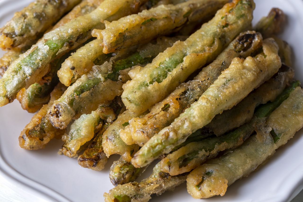 Green beans as fries? You must try it.