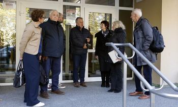 Grudziądz: Wizyta delegacji w Zespole Szkół Budowlanych i Plastycznych