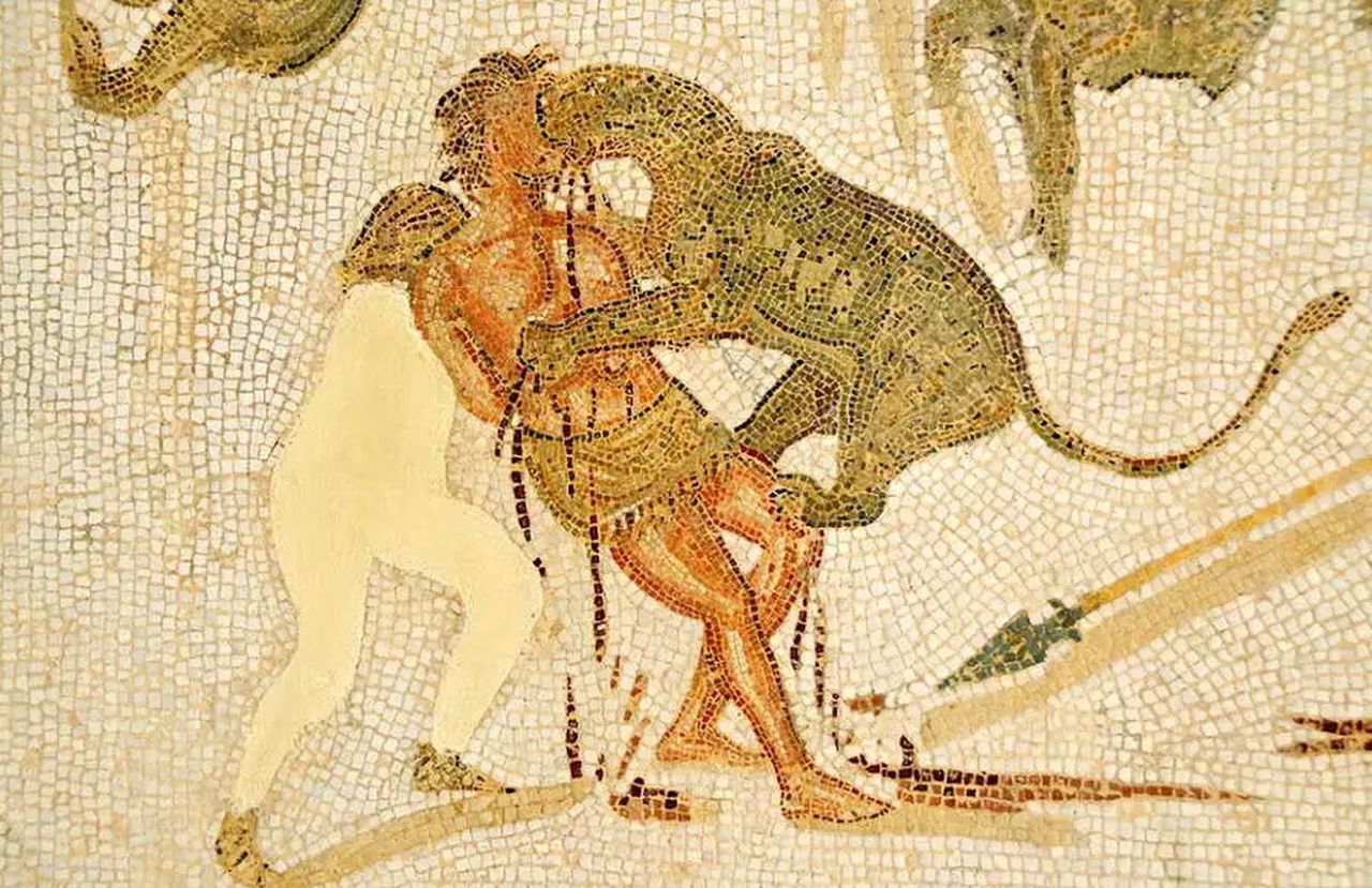Archeologiczna sensacja. Szkielet gladiatora ze śladami po zębach lwa