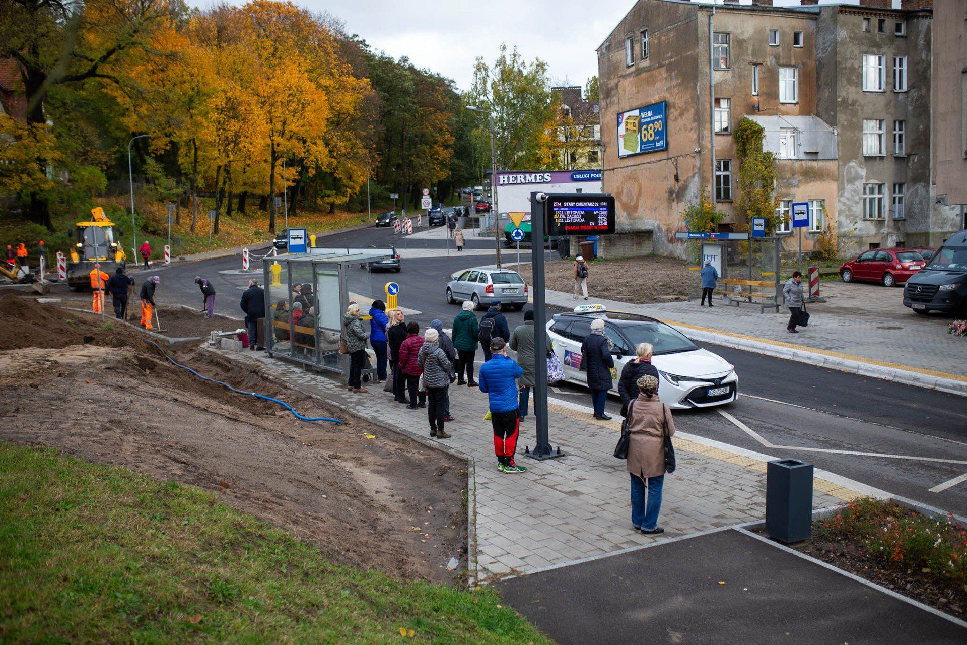 Utrudnienia wokół cmentarzy w Słupsku