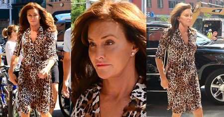 Macocha Kim w sukience w leopardzie cętki (ZDJĘCIA)