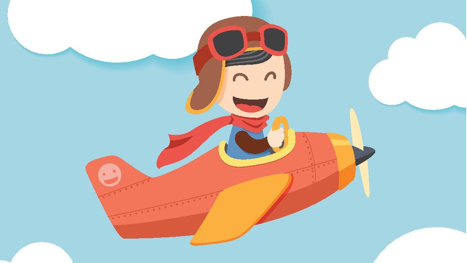 Pierwsza podróż samolotem z dzieckiem