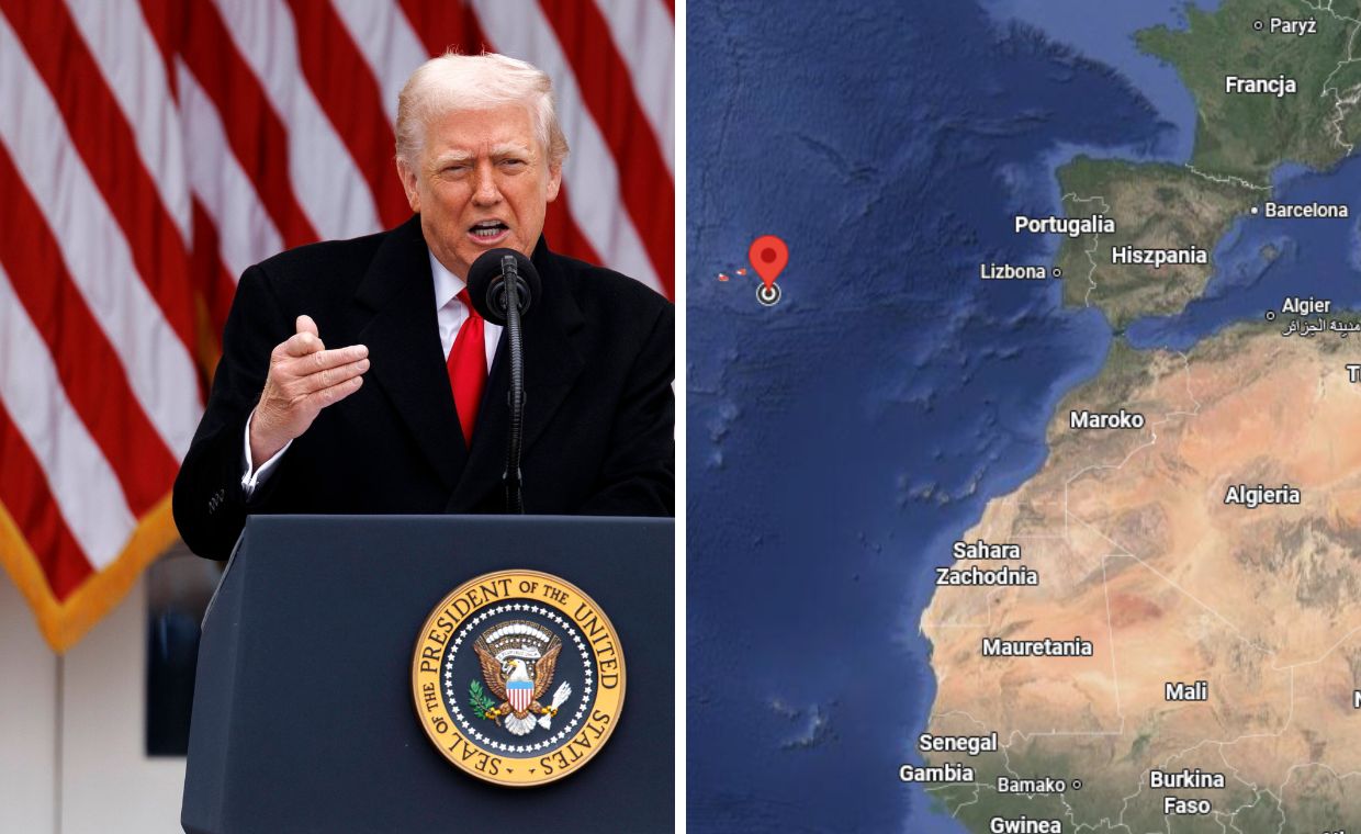 wiadomości,aktualności,WP Wiadomości Kolejny cel Trumpa? Portugalia obawia się o wyspy na Atlantyku