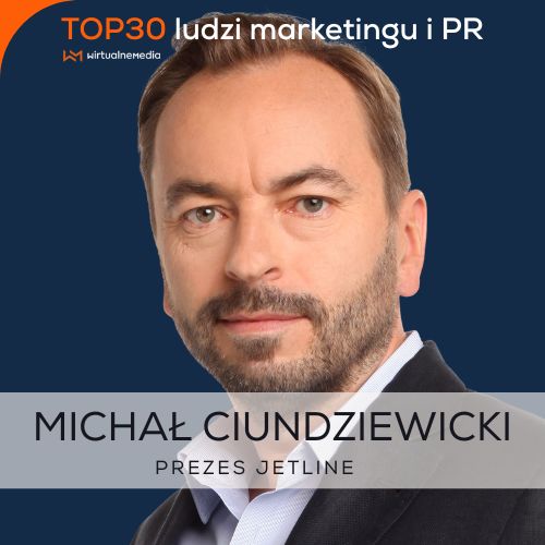 Michał Ciundziewicki, prezes Jetline.