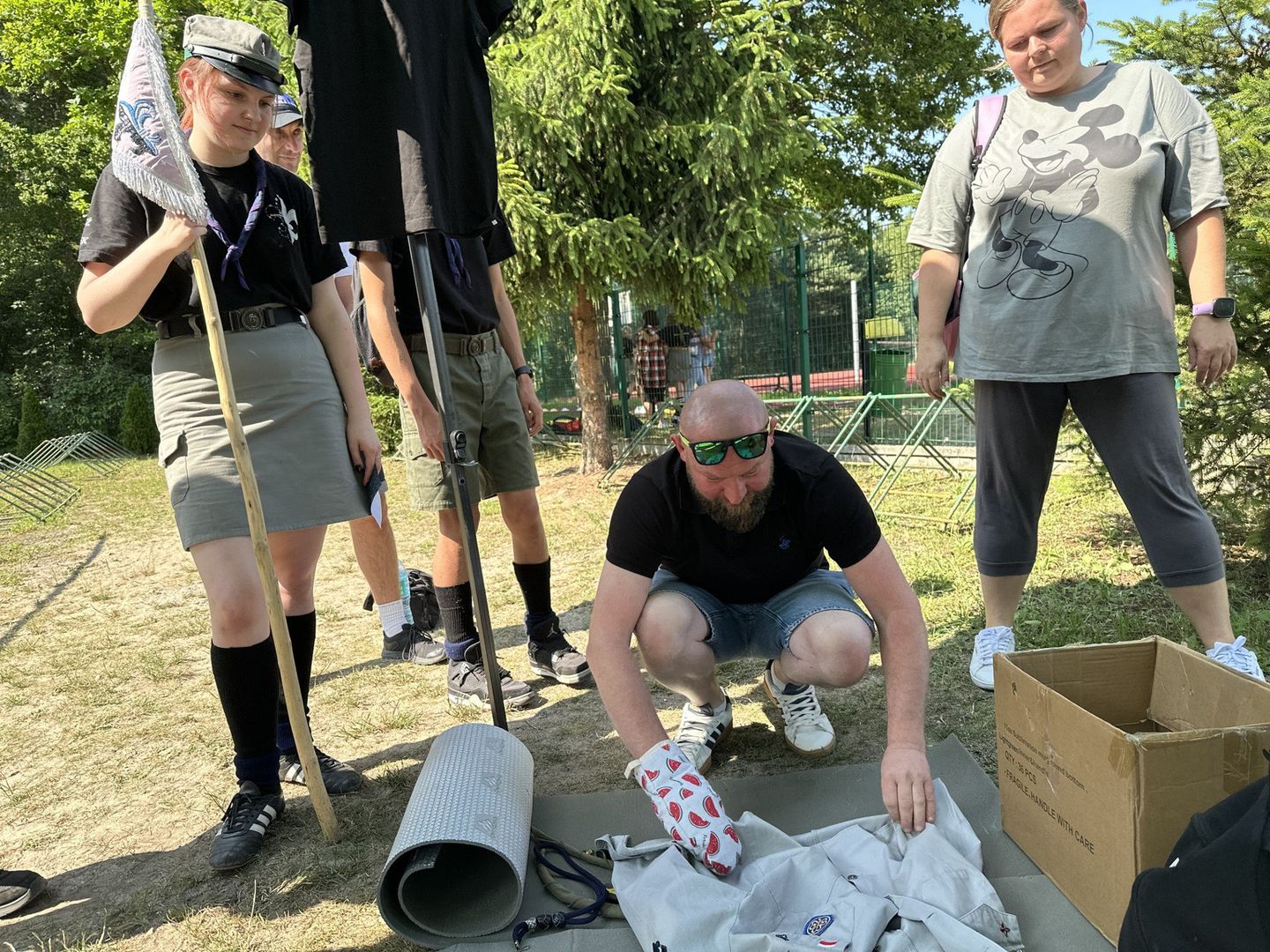 Piknik rodzinny 3 Szczepu Harcerskiego &#34;Kontrast&#34; w Bełchatowie