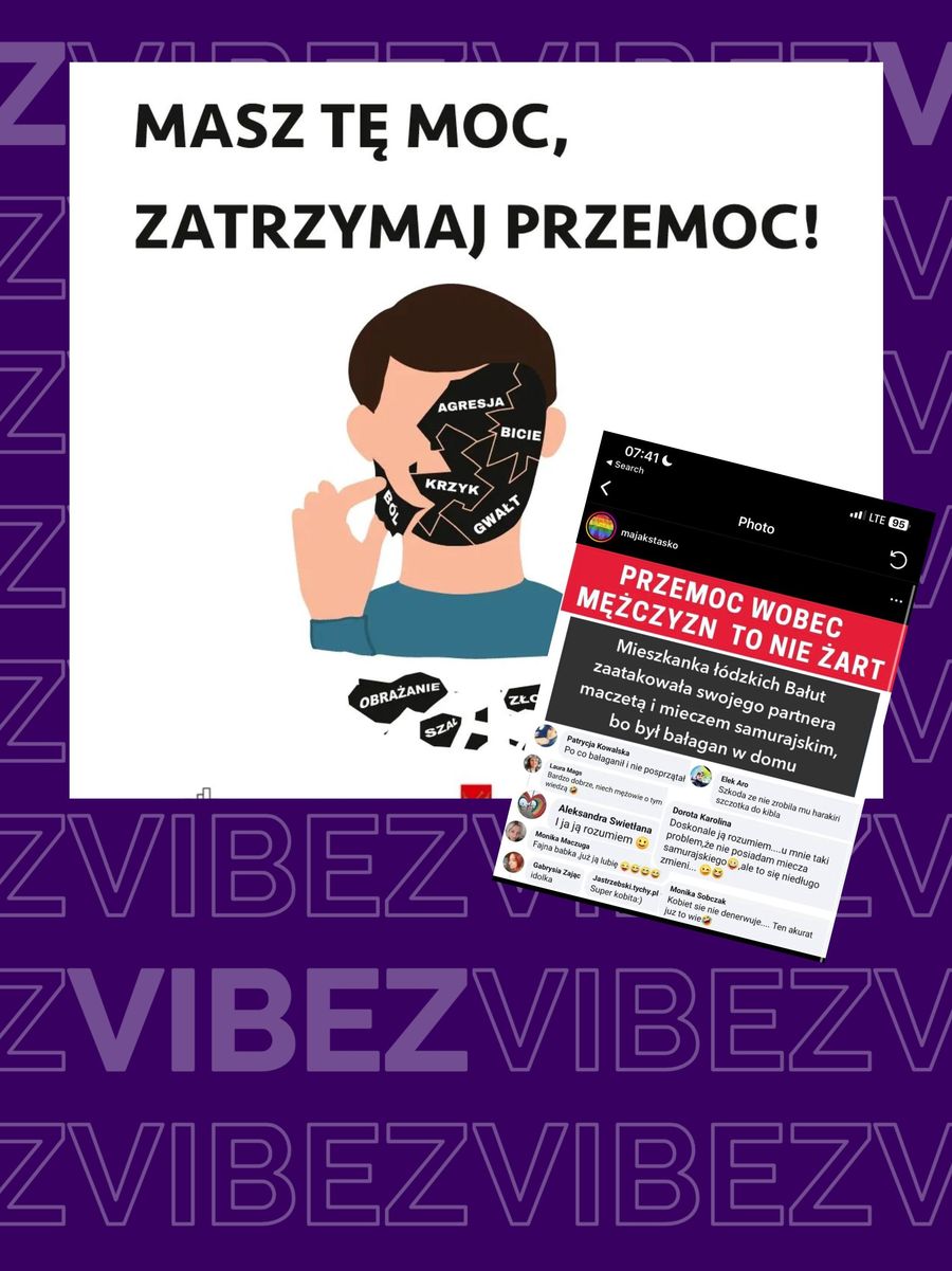 Żarty z przemocy wobec mężczyzn