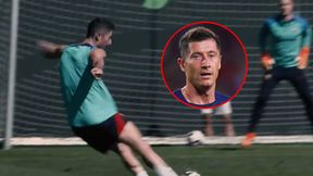 Ależ przymierzył! Film ze strzału "Lewego" robi furorę