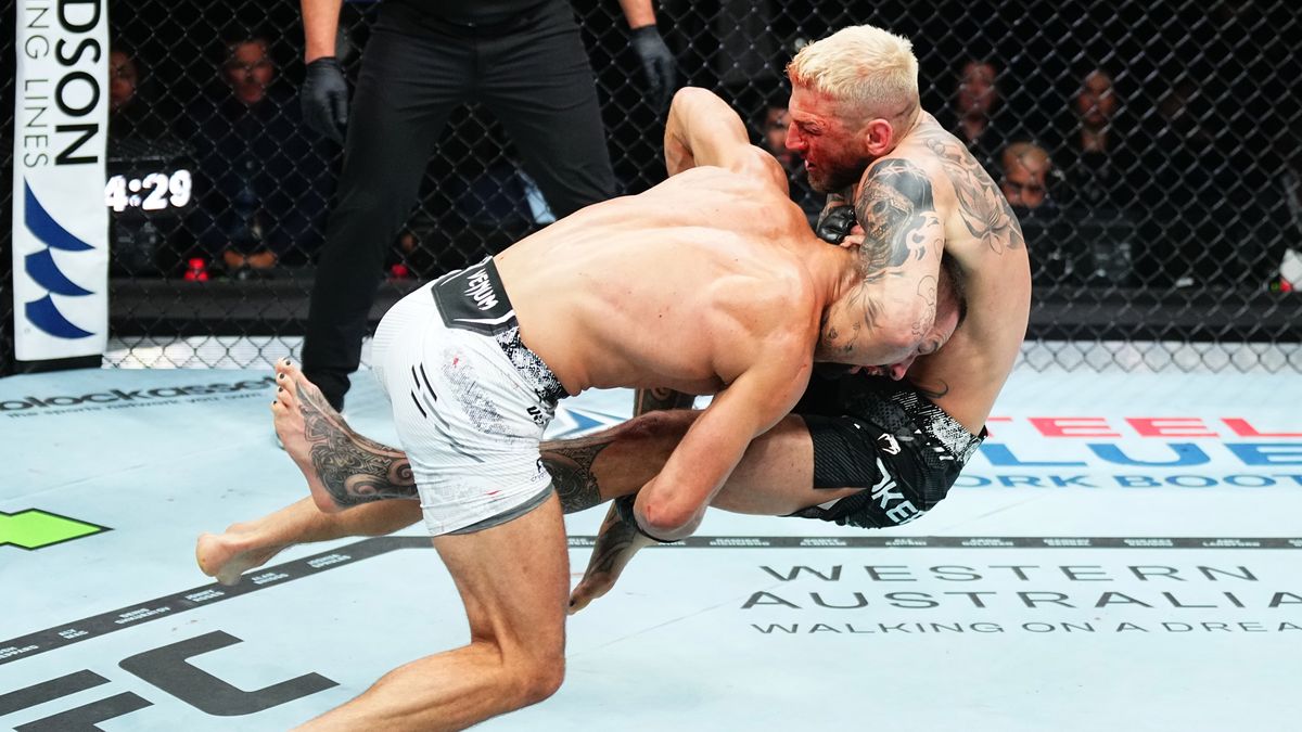 Zdjęcie okładkowe artykułu: Getty Images / Jeff Bottari/Zuffa LLC / Na zdjęciu Mateusz Gamrot i Dan Hooker