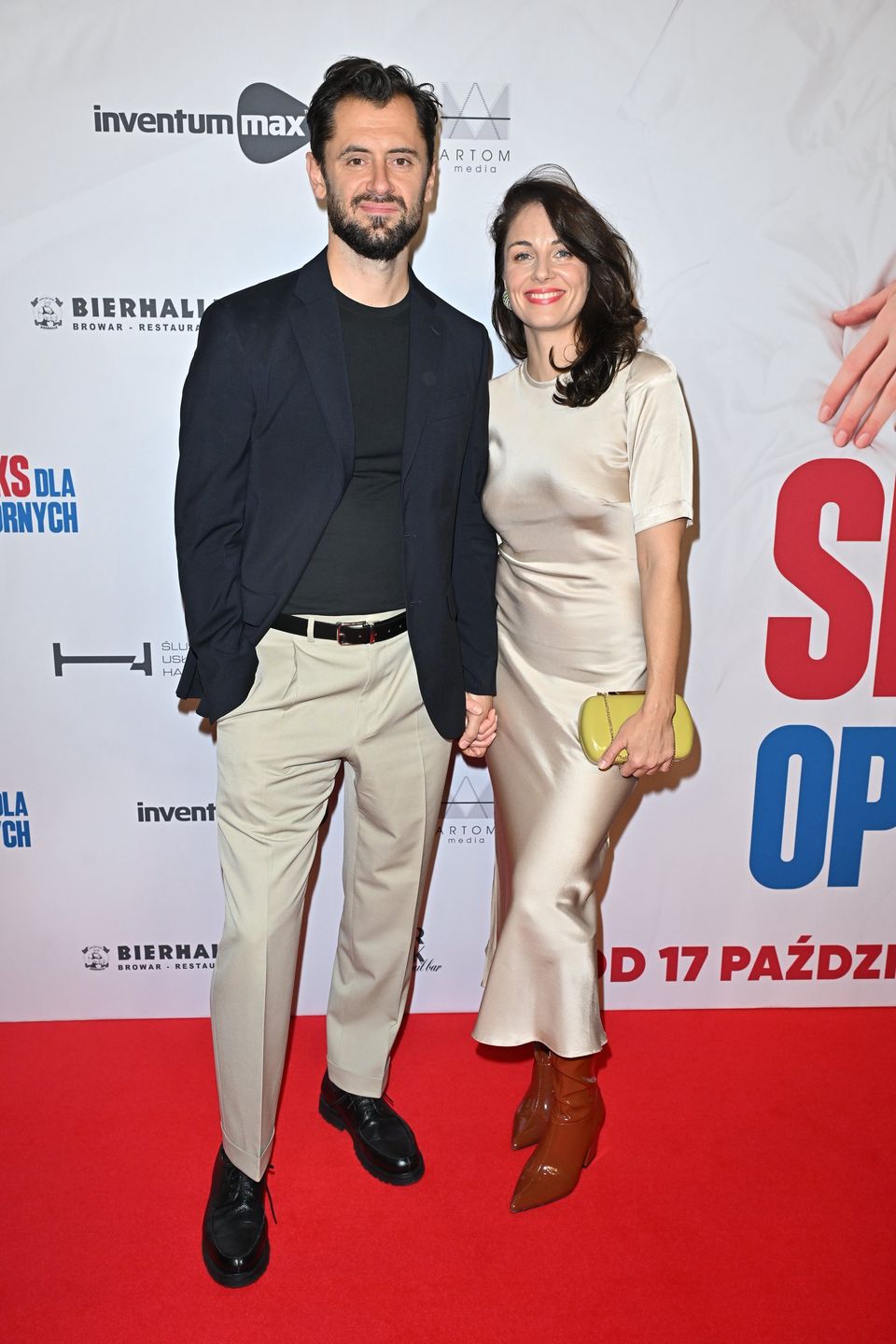Bartłomiej Kotschedoff i Katarzyna Wajda