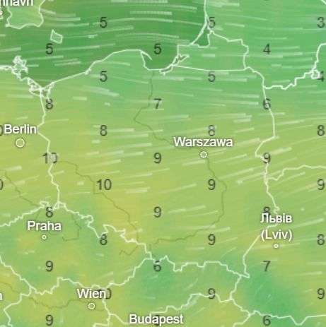 Prognoza na wtorek, 4 marca