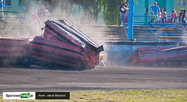 Upadek Rafała Konopki w Pile