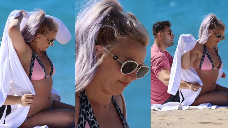 Britney Spears na wakacjach z narzeczonym Samem Asghari 