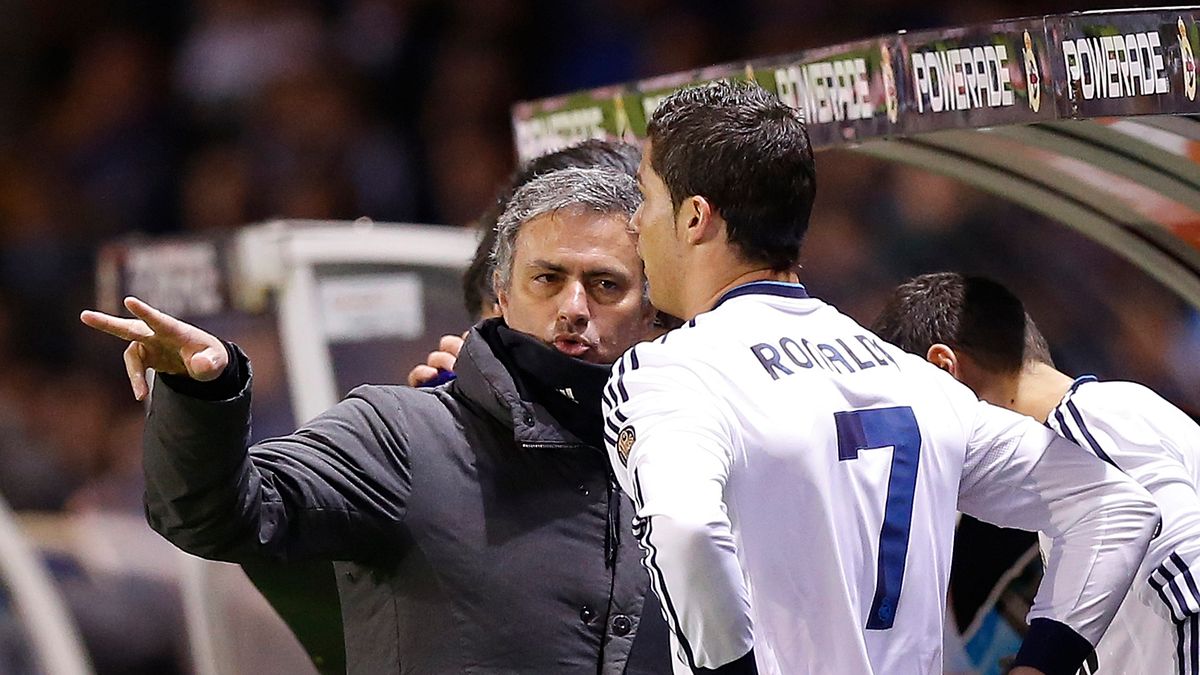 Jose Mourinho i Cristiano Ronaldo