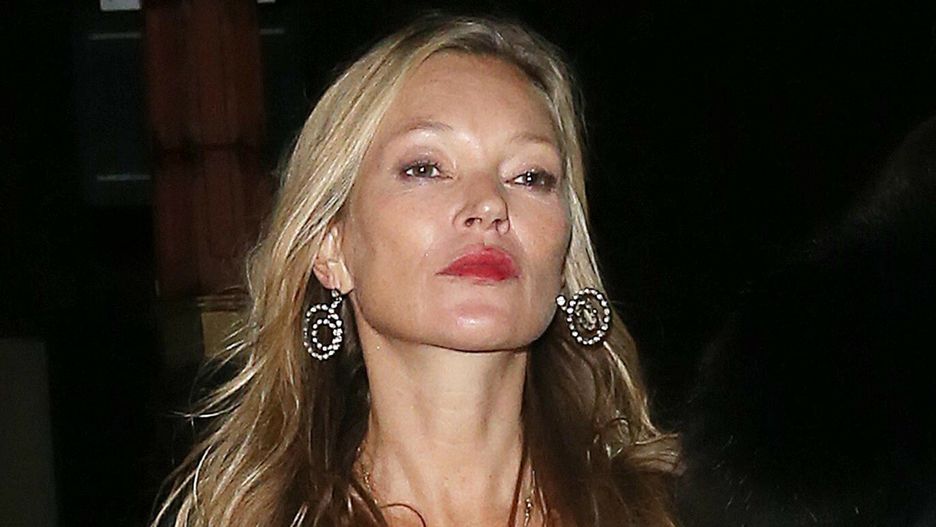 Kate Moss w prześwitach