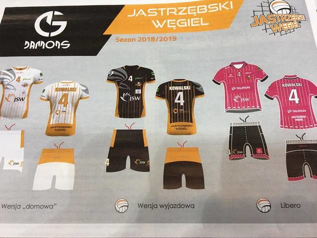 Nowe stroje Jastrzębskiego Węgla