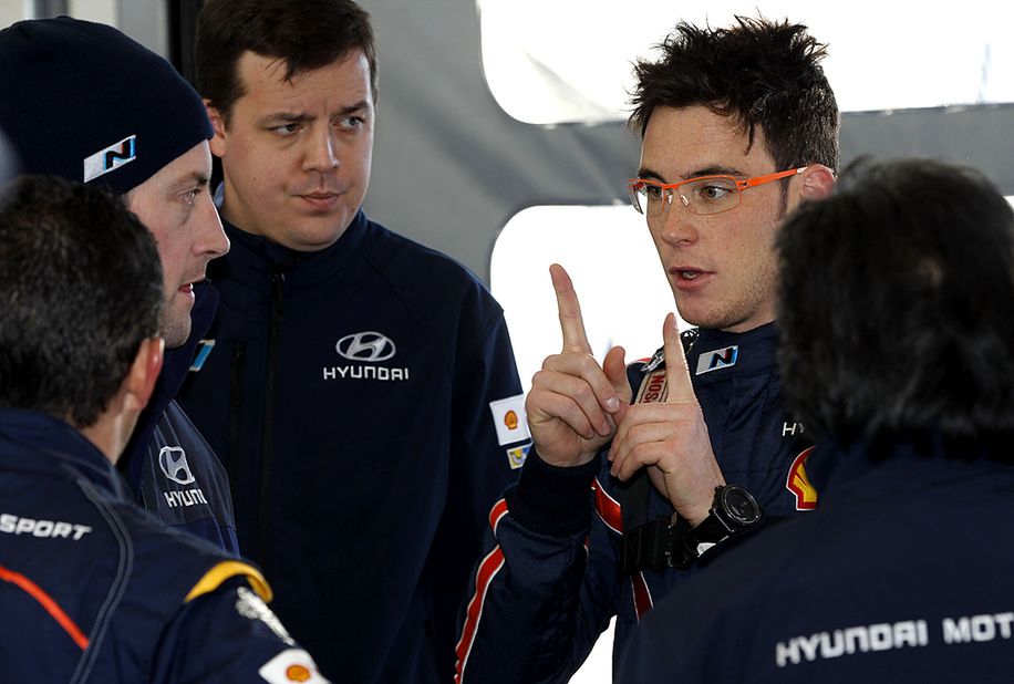 Thierry Neuville jeszcze musi się dużo nauczyć, ale ważne, że Hyundai ma lidera