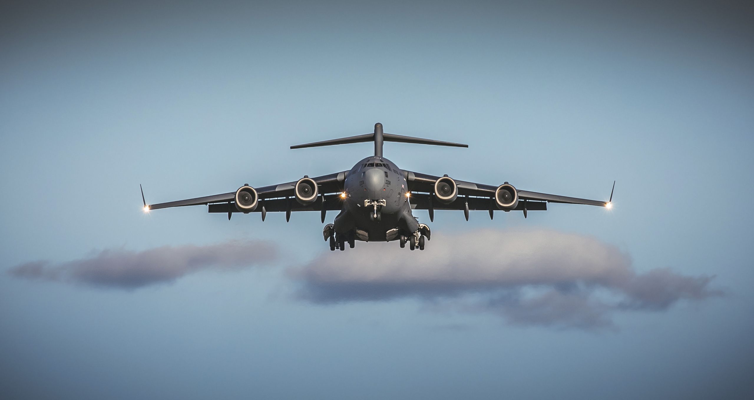 A Royal Air Force C-17 