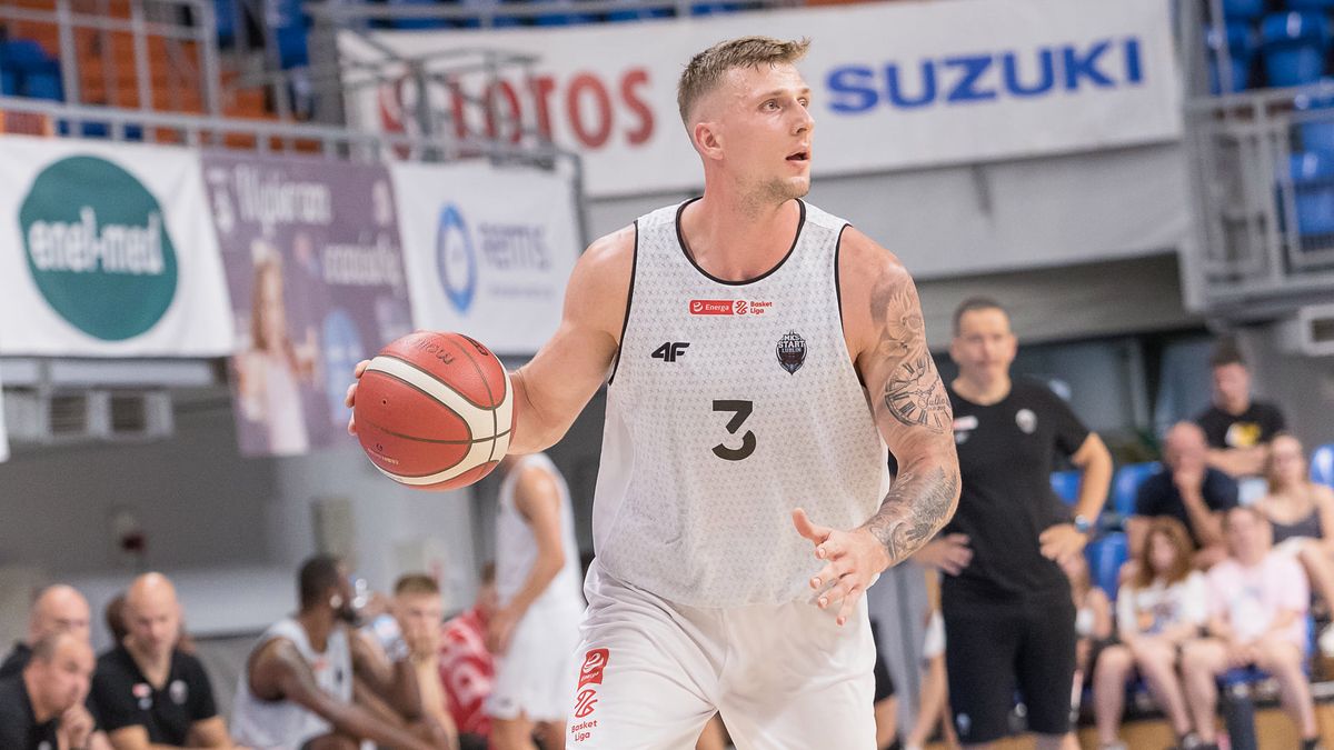 Facebook / oficjalny profil Startu Lublin / Na zdjęciu: Mateusz Dziemba