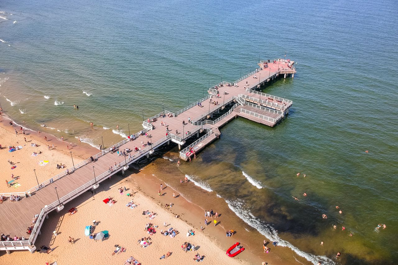 Toalety na plaży w Gdańsku podrożały